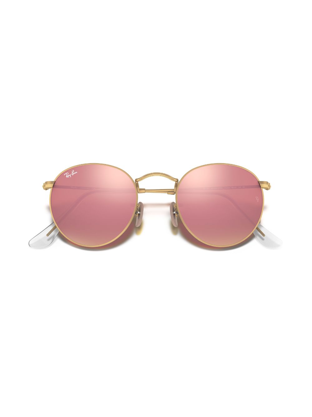 Round Flash sunglasses