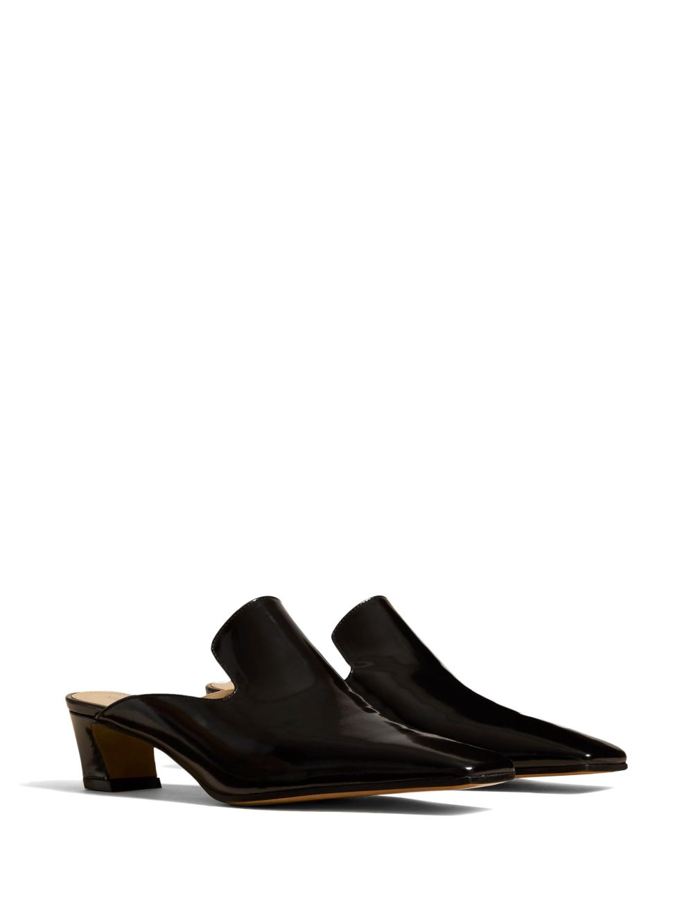 The Marfa leather mules