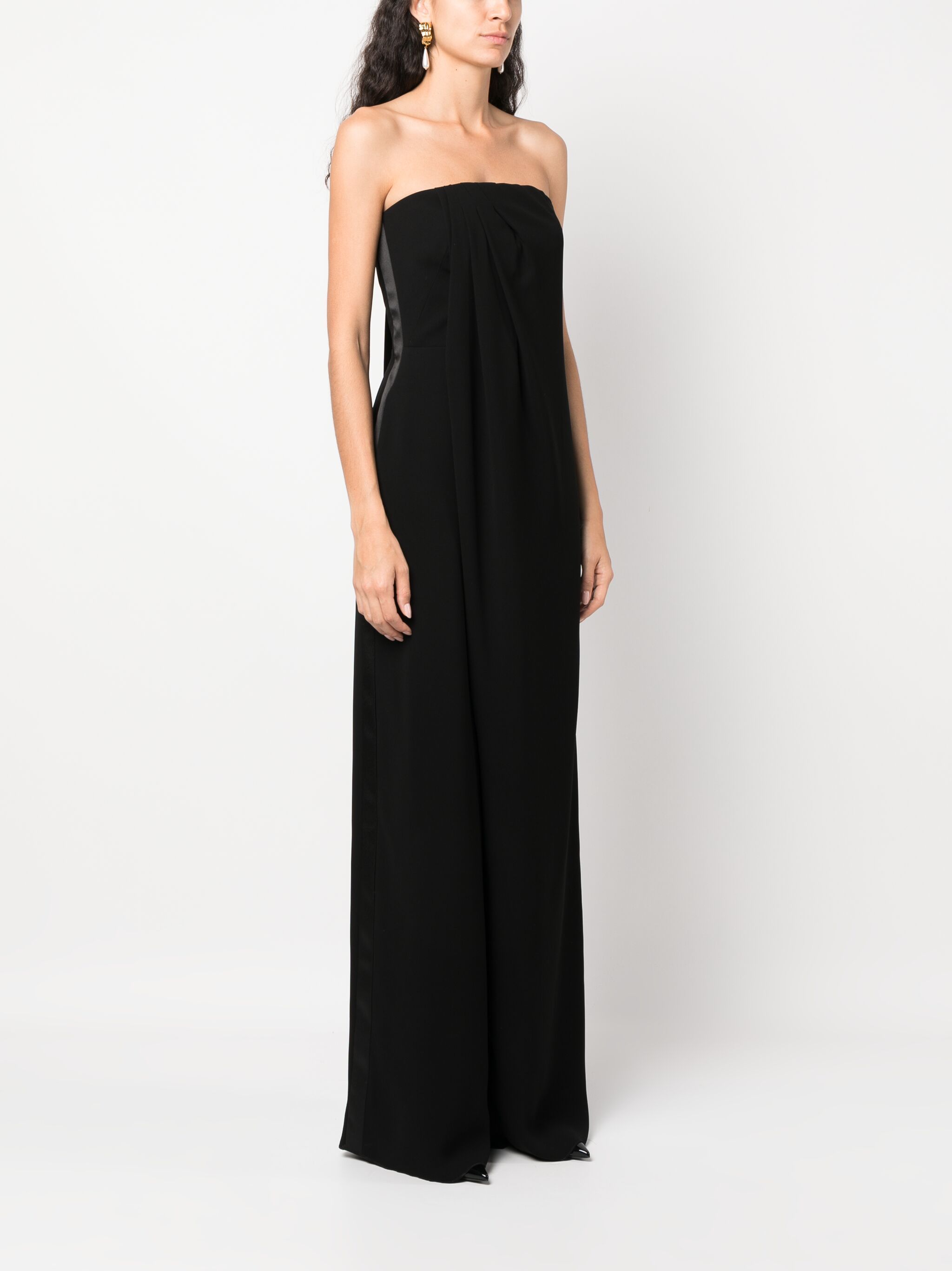 bustier-style jumpsuit