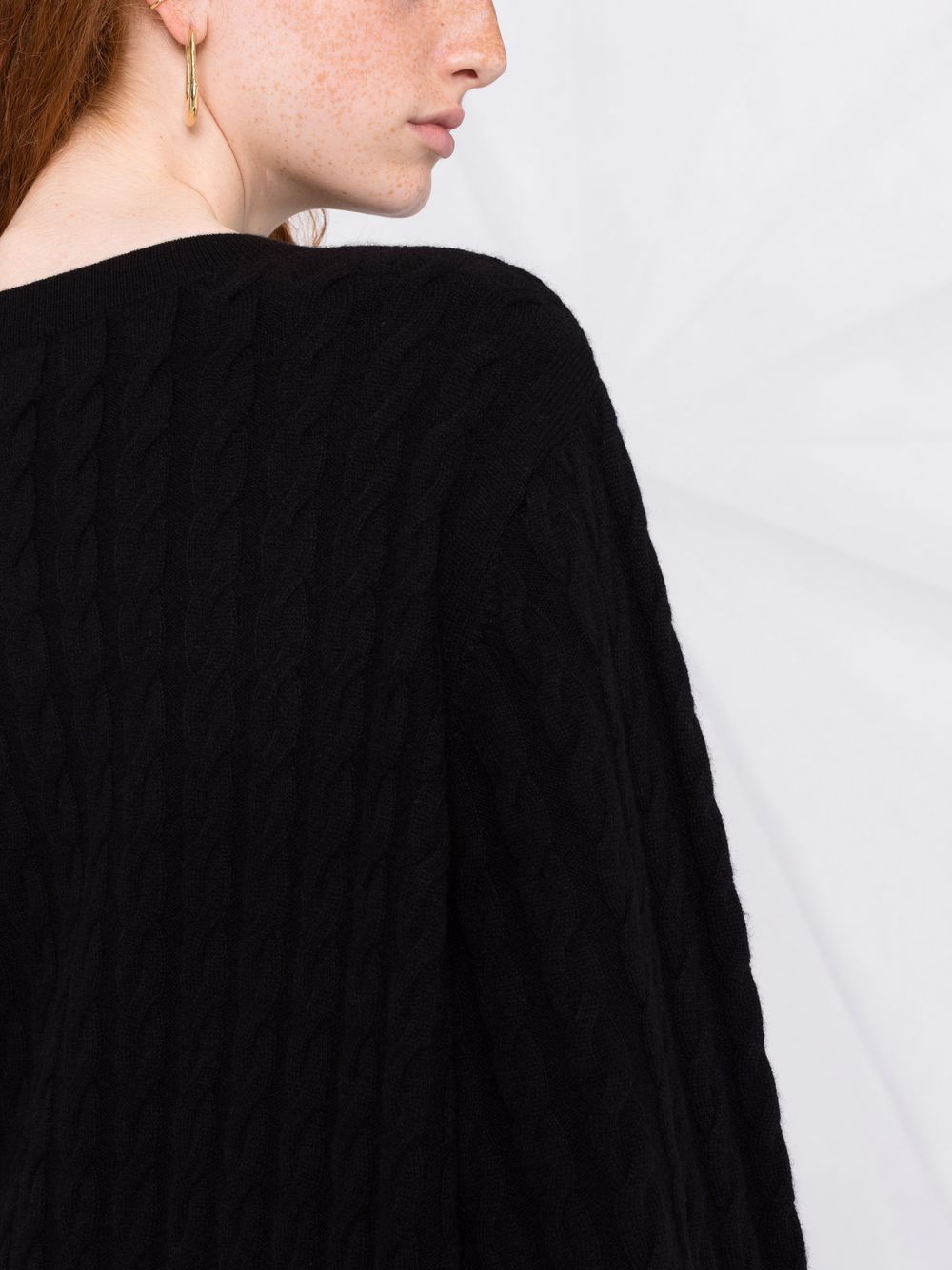 cable knit cashmere jumper