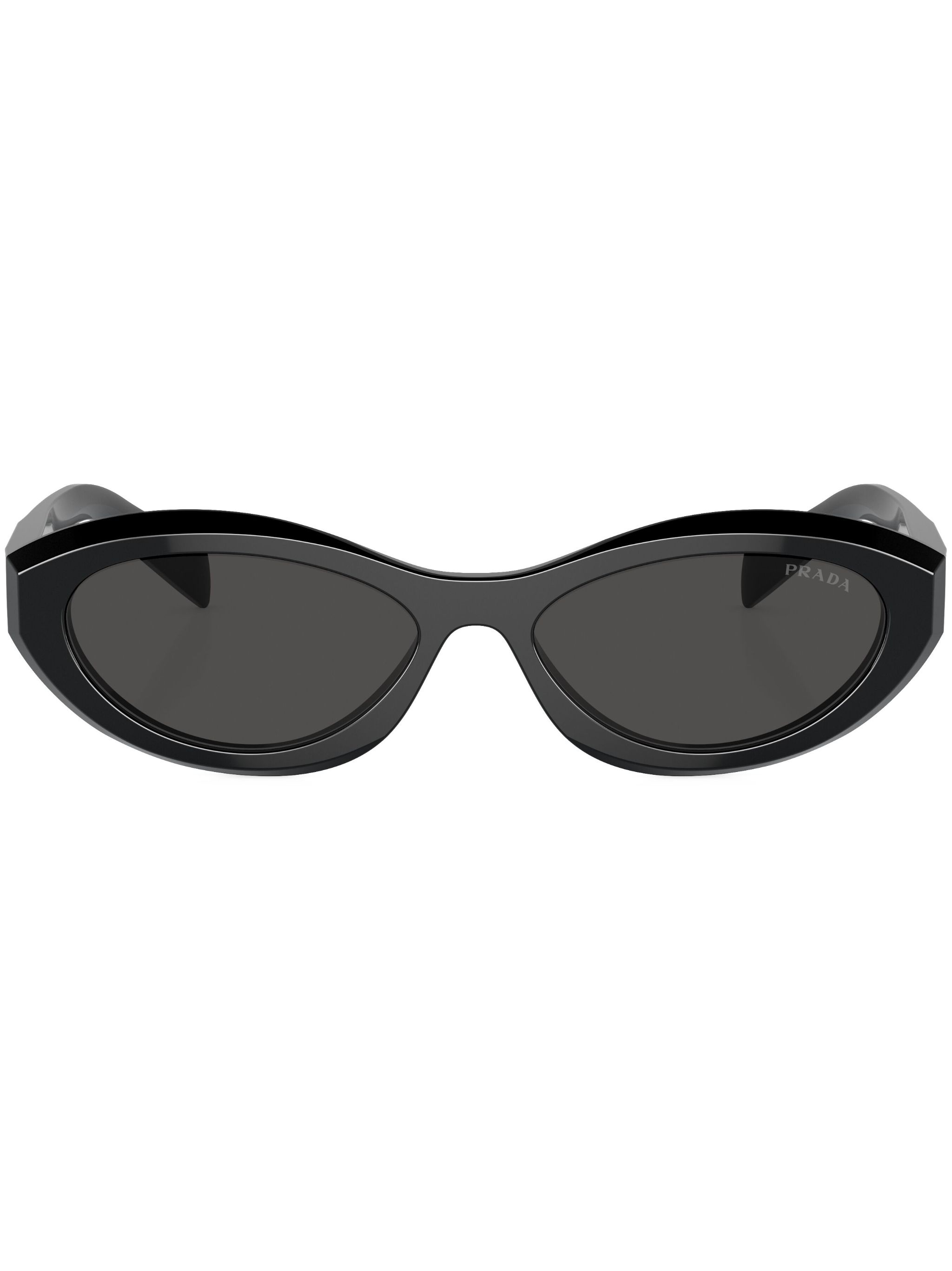 oval-frame sunglasses 