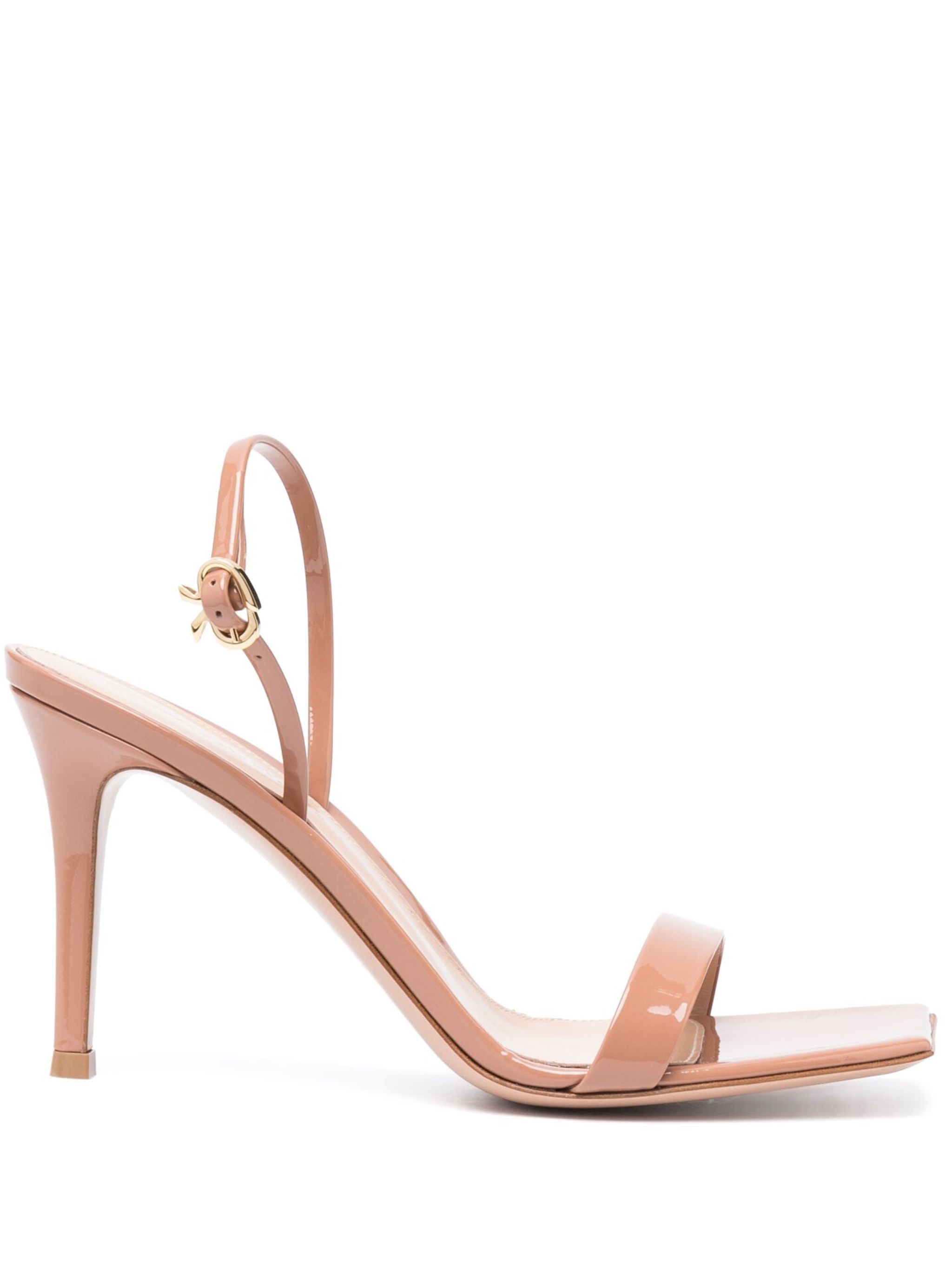 Ribbon Stiletto 85mm leather sandals