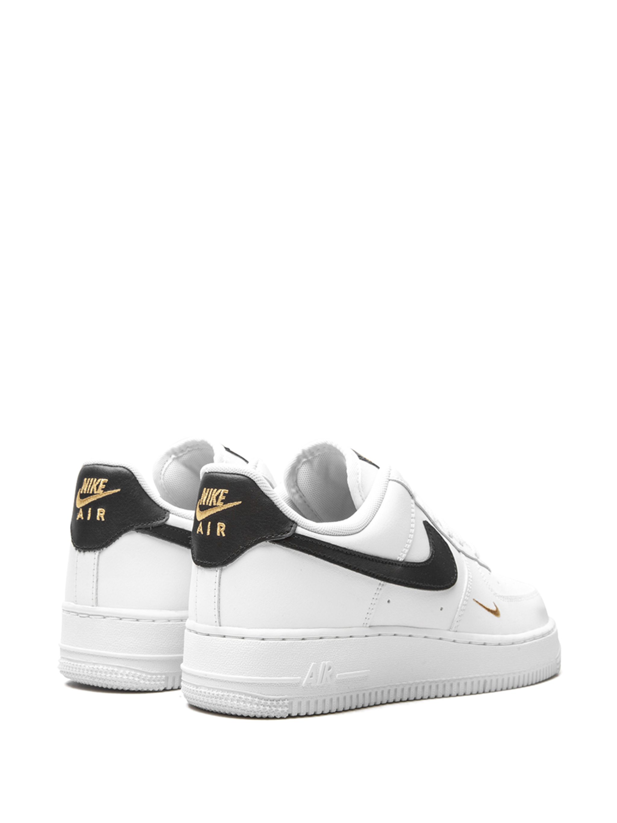 Air Force 1 Low Essential "White/Black/Gold" sneakers