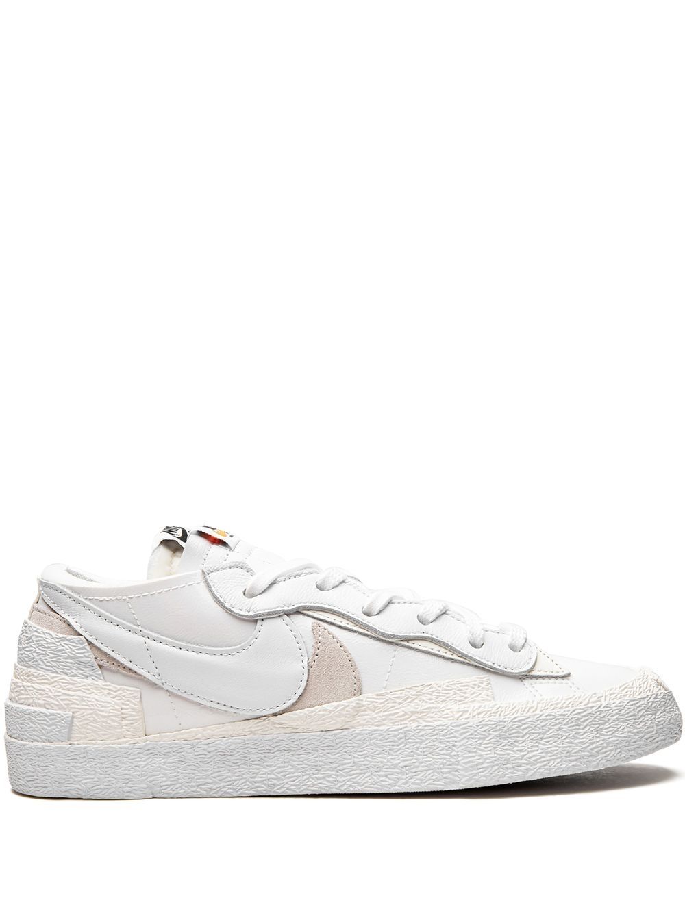 x sacai Blazer Low "White Patent Leather" sneakers