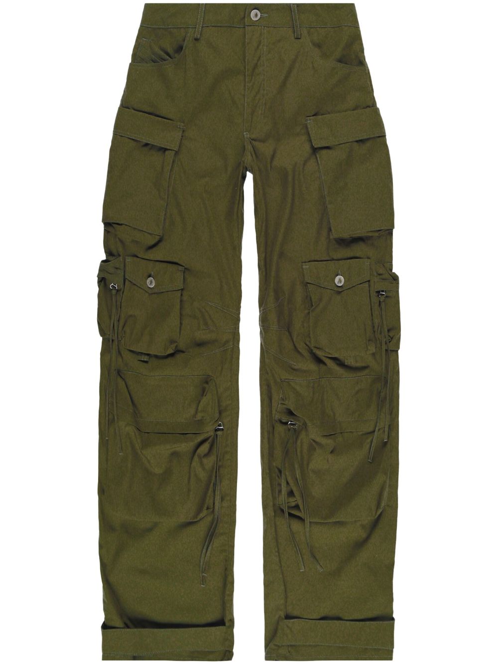 wide-leg cargo pockets