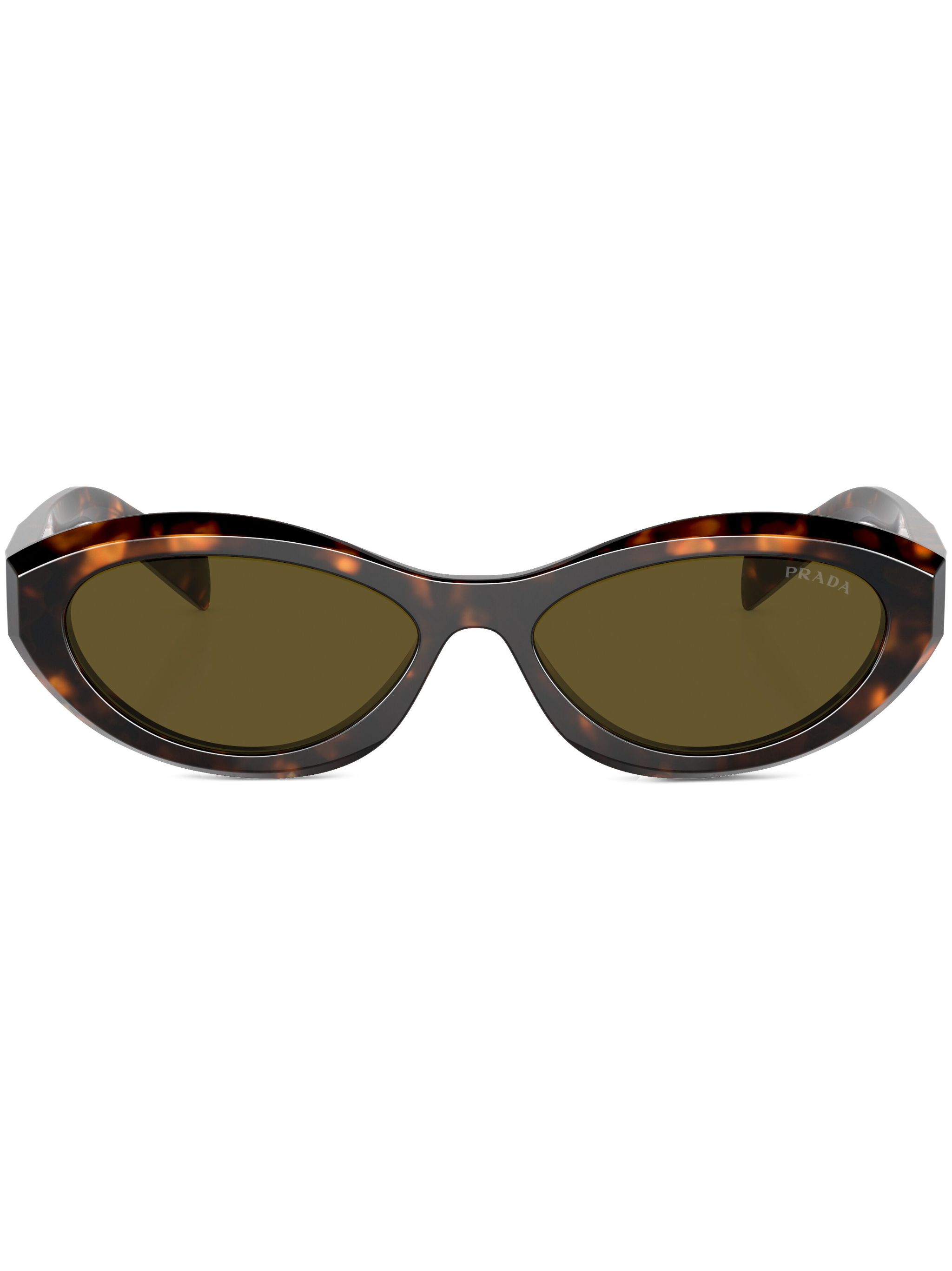 oval-frame sunglasses 