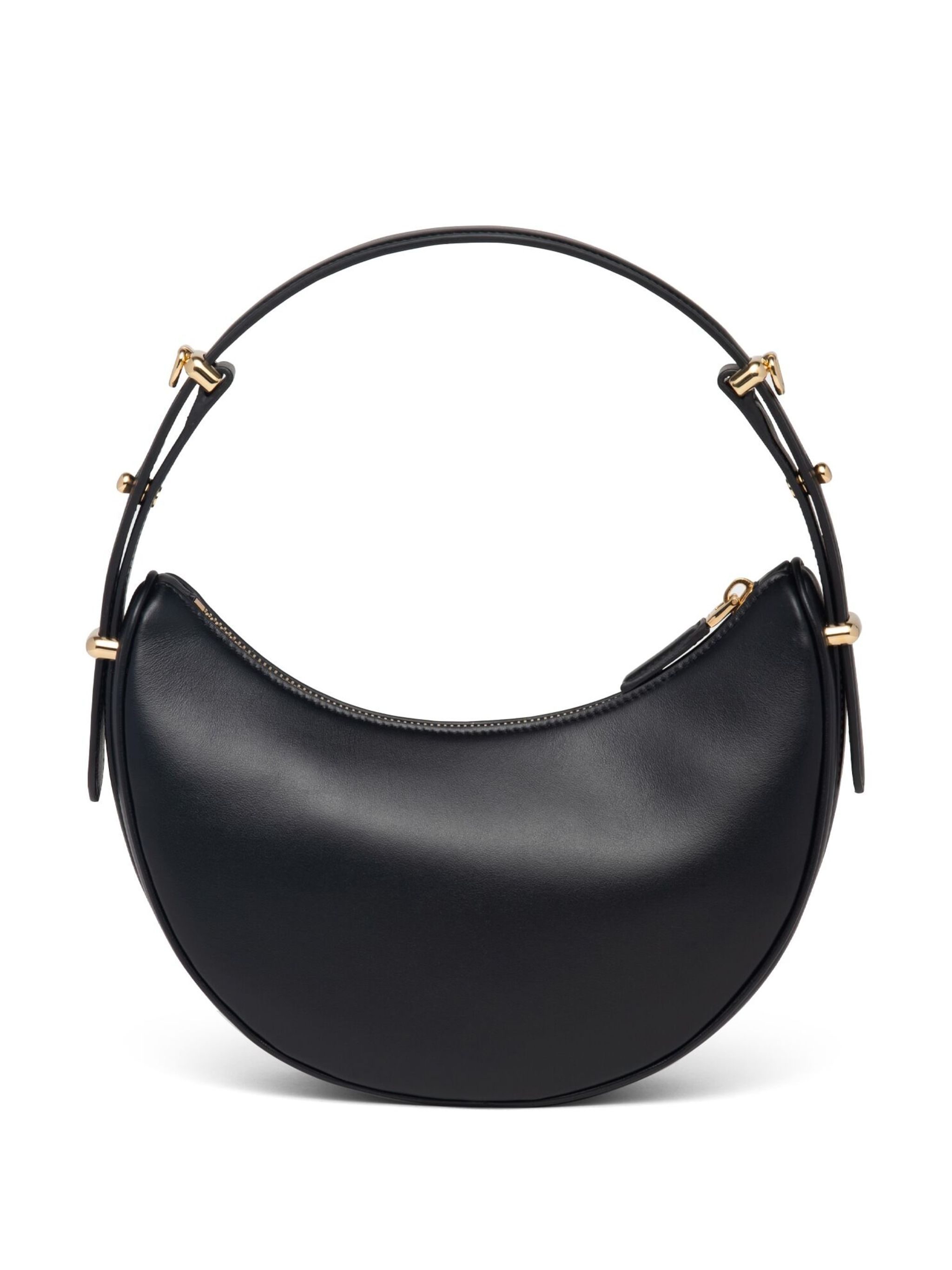 Arqué leather shoulder bag