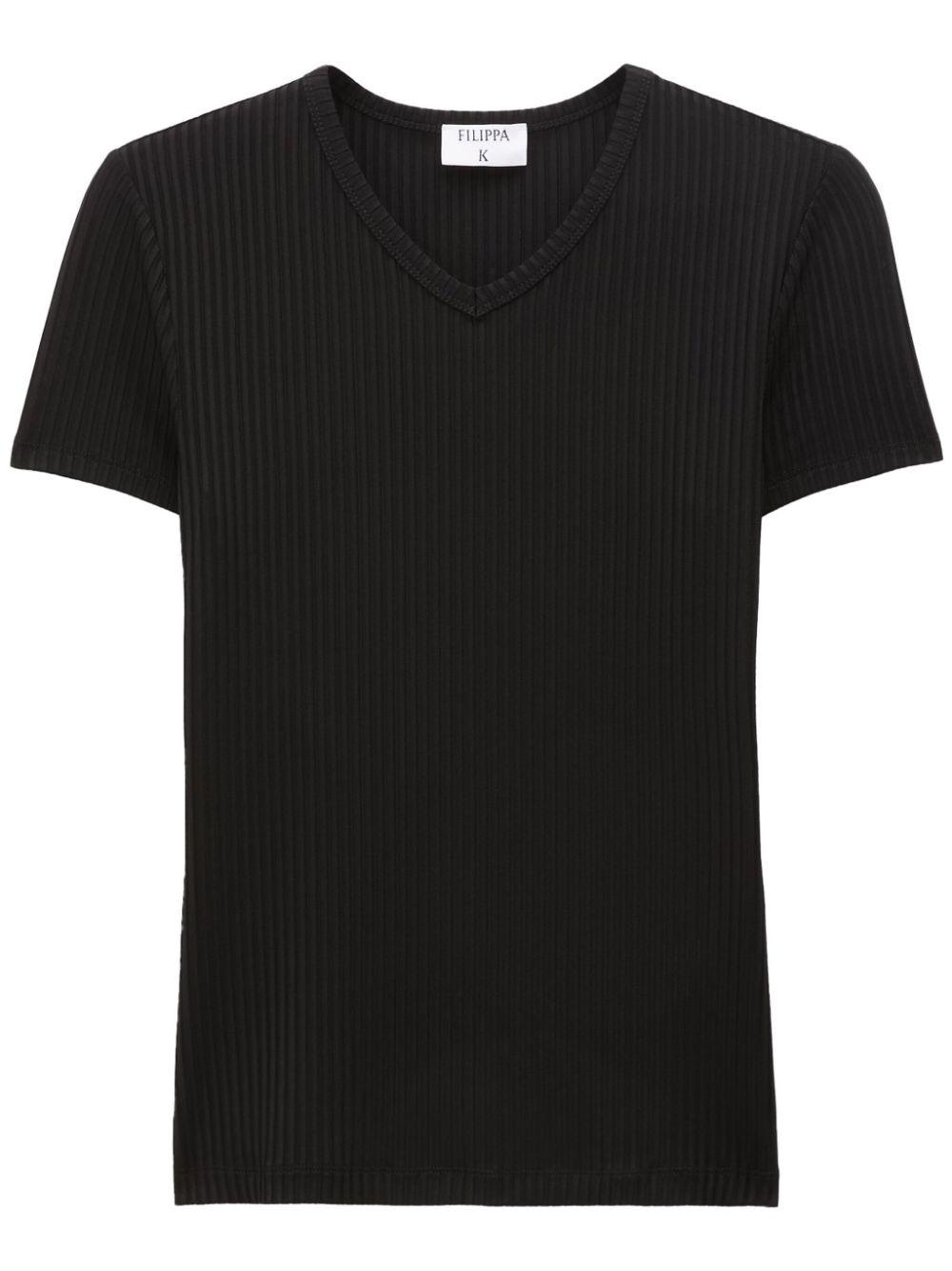 Dov fine-ribbed T-shirt