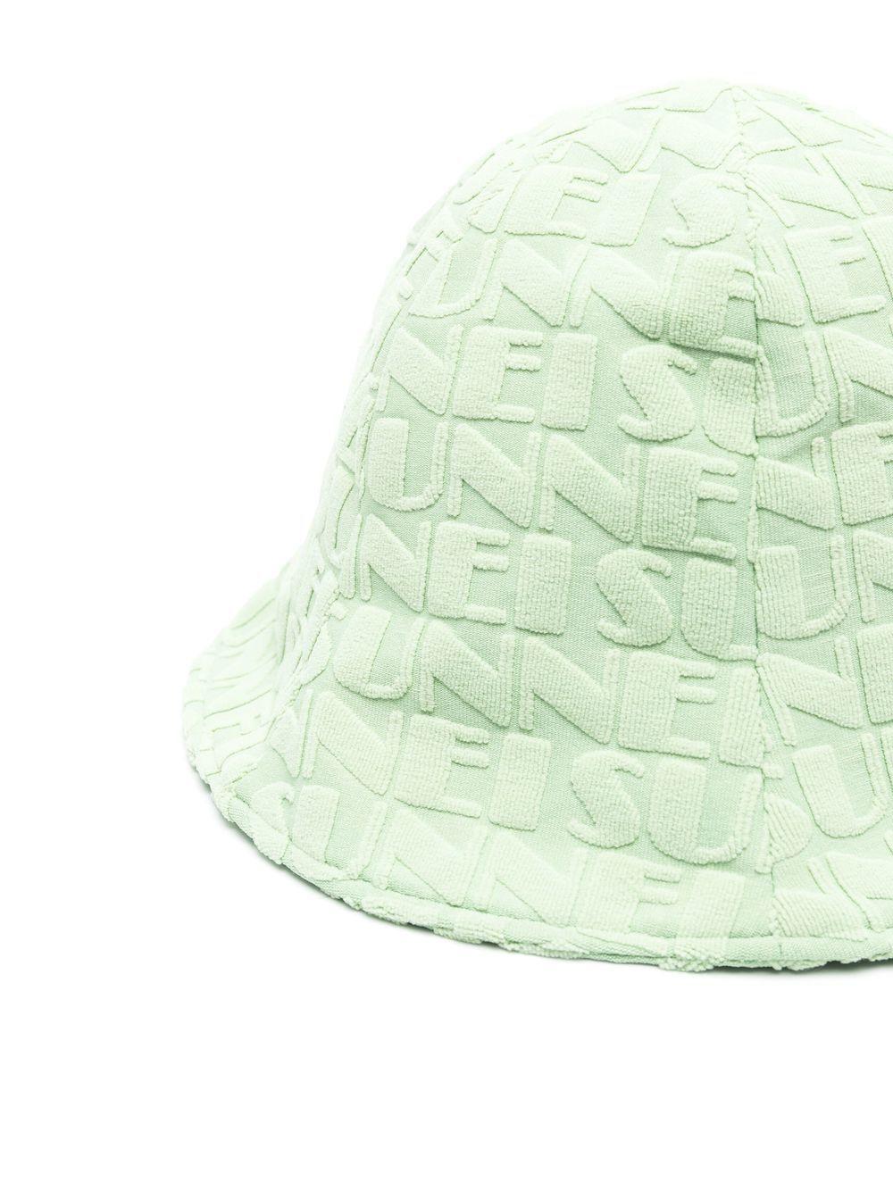 embossed-logo bucket hat