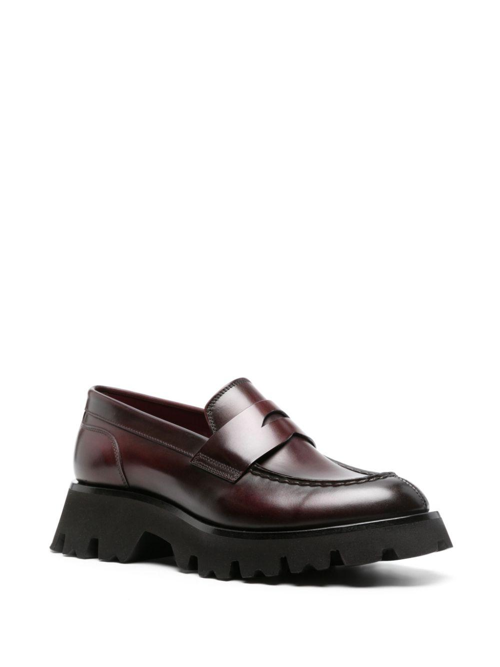  Alfie penny-slot leather loafers