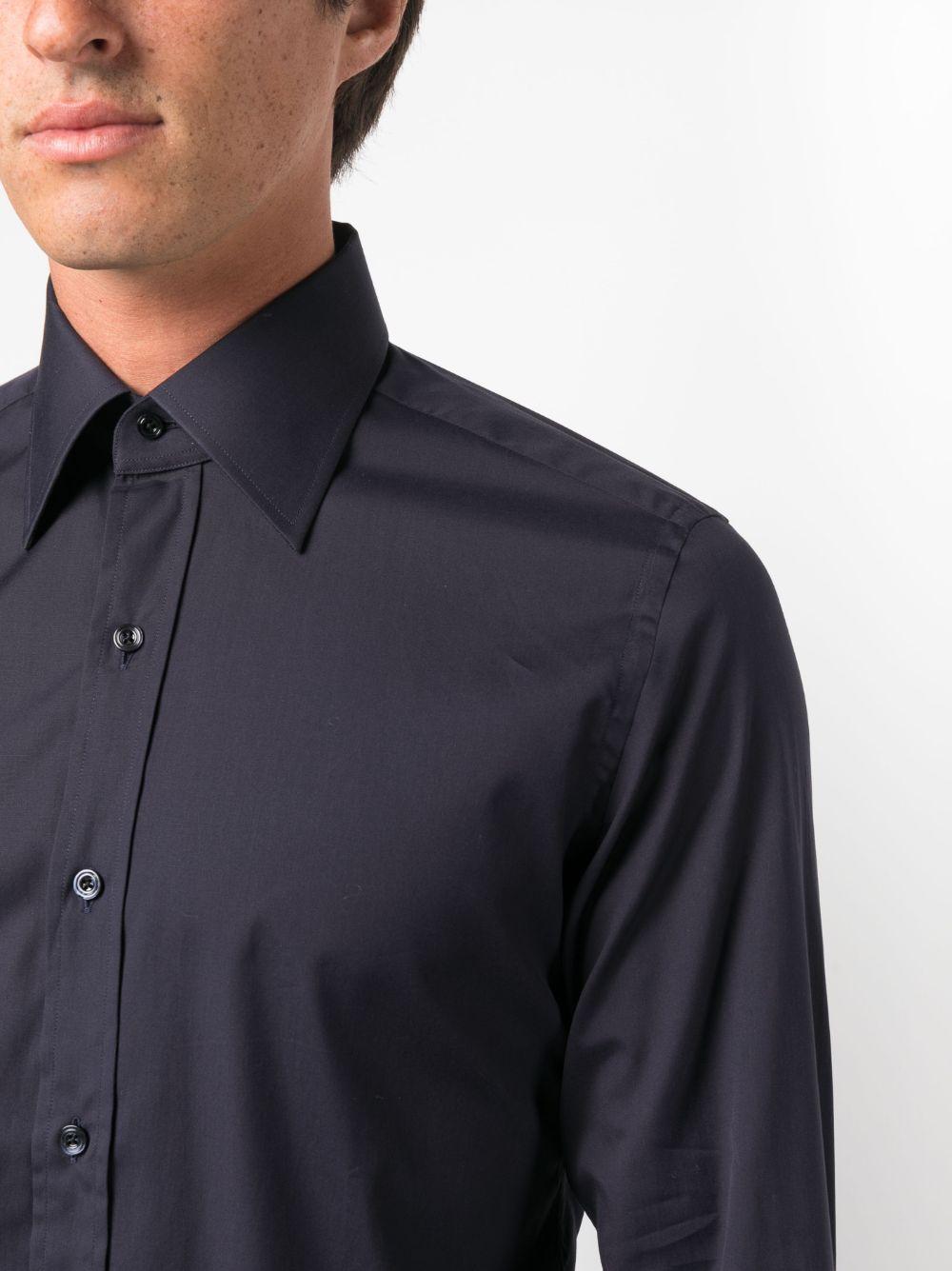 long-sleeve cotton shirt 