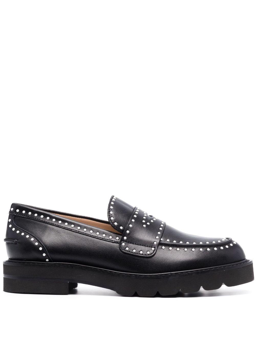 Parker pearl-embellished loafers