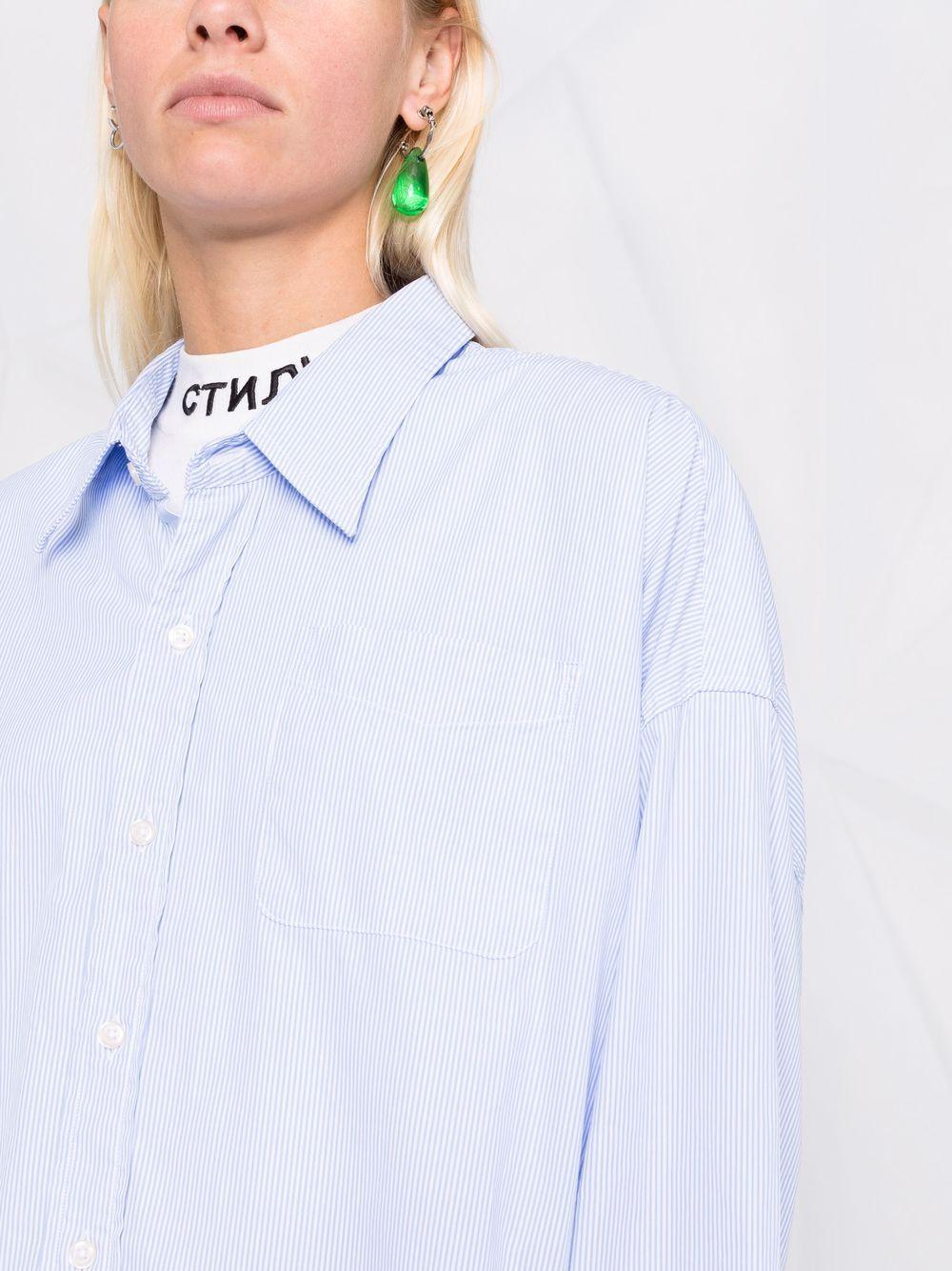 pinstripe cotton shirt