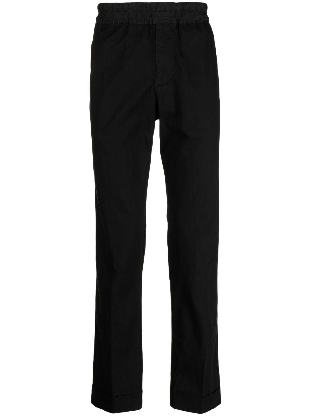 straight-leg trousers