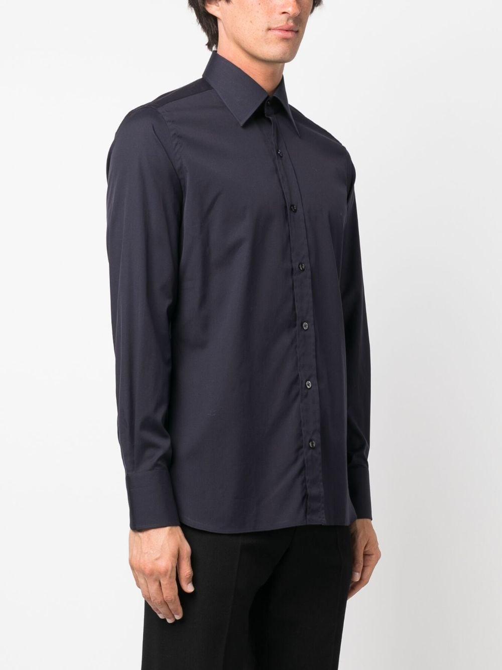 long-sleeve cotton shirt 