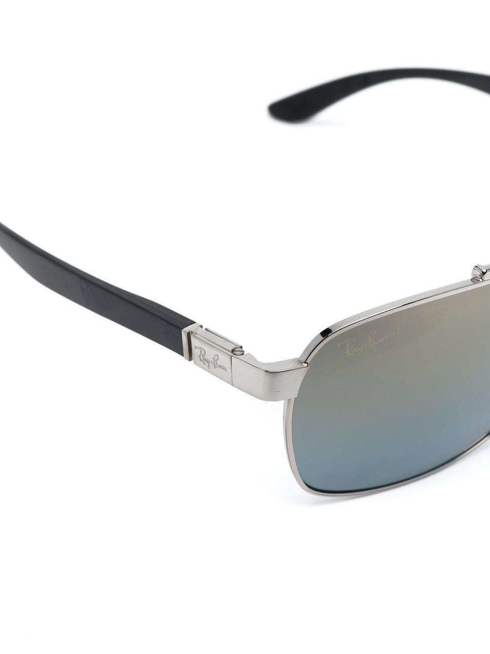 square-frame tinted sunglasses 