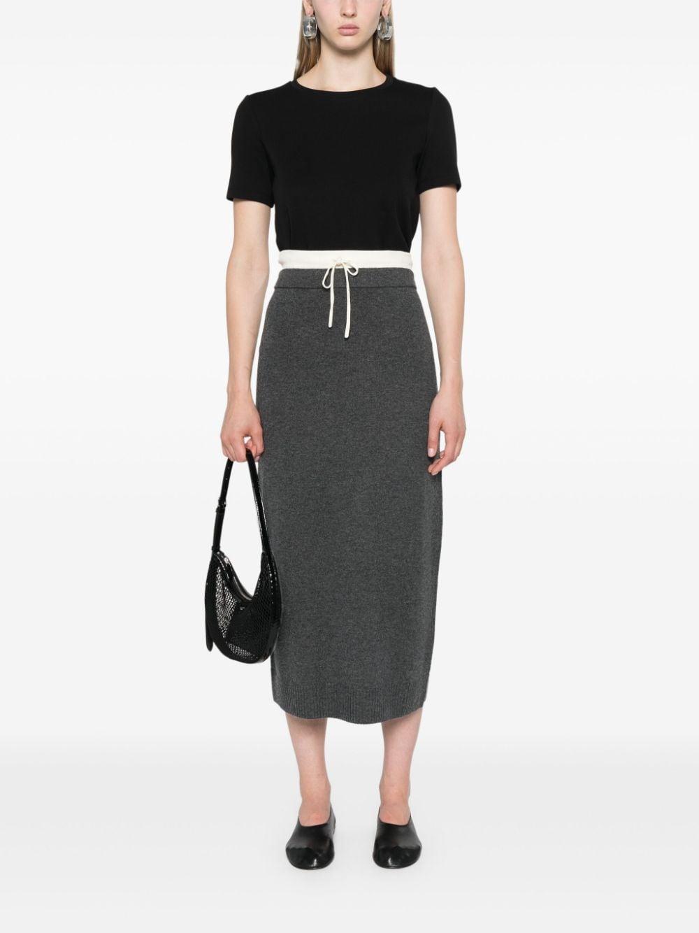 Susana knitted midi skirt