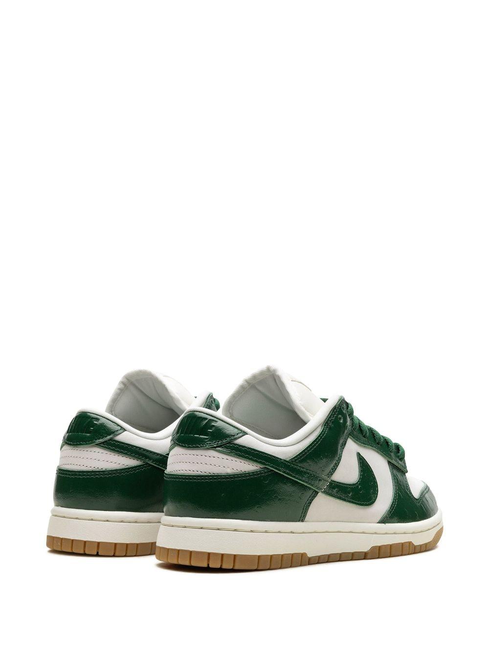 Dunk Low LX "Gorge Green Ostrich" sneakers