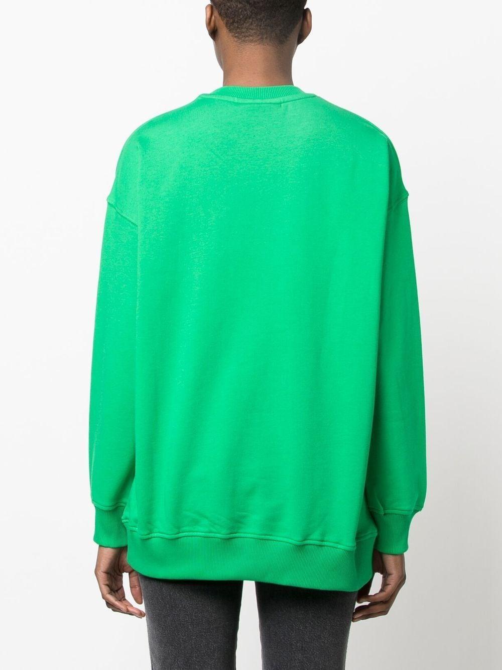 logo-embroidered sweatshirt