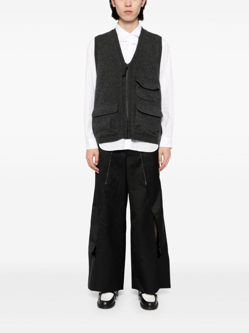 straight-leg trousers