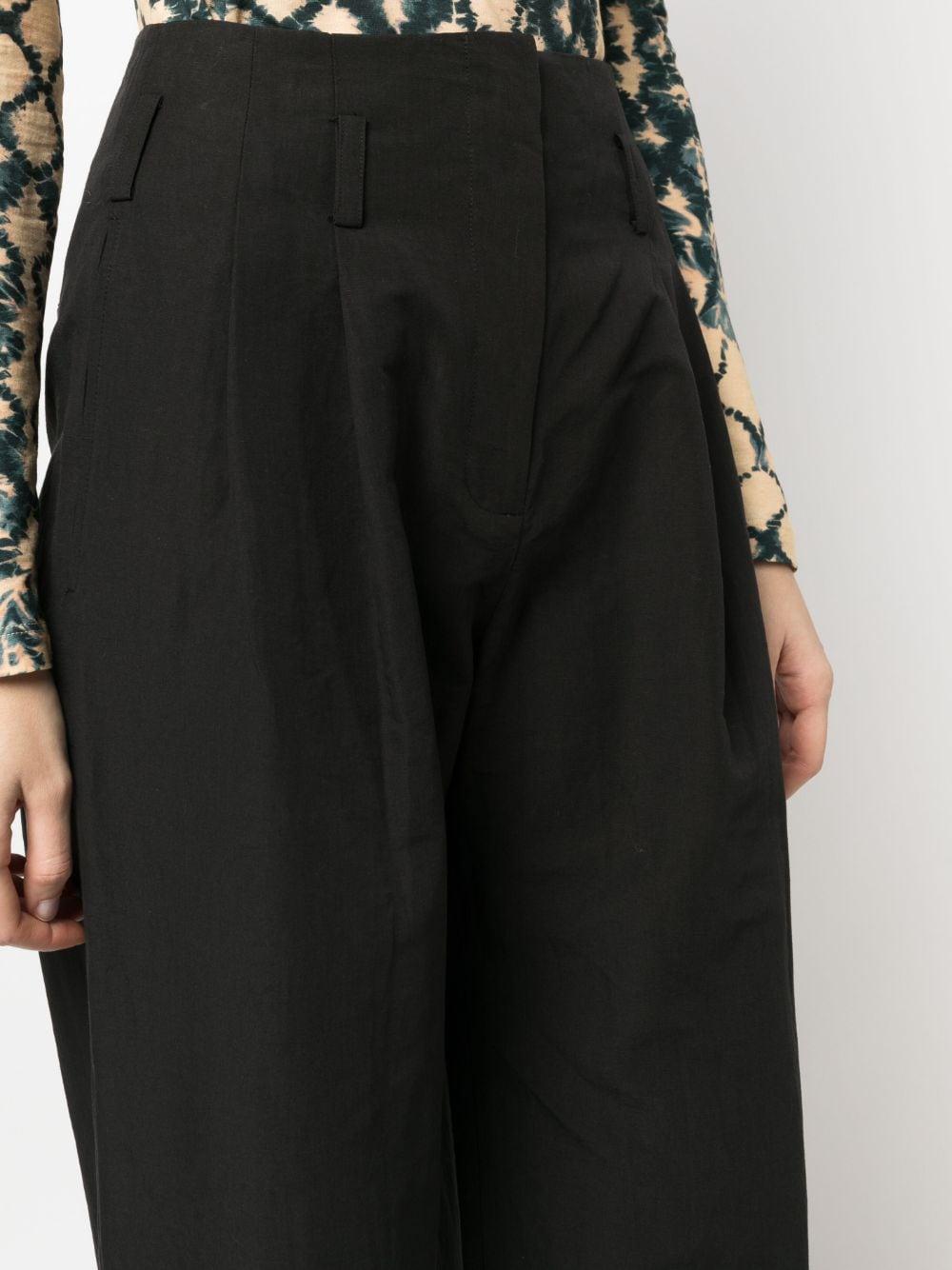 wide-leg trousers