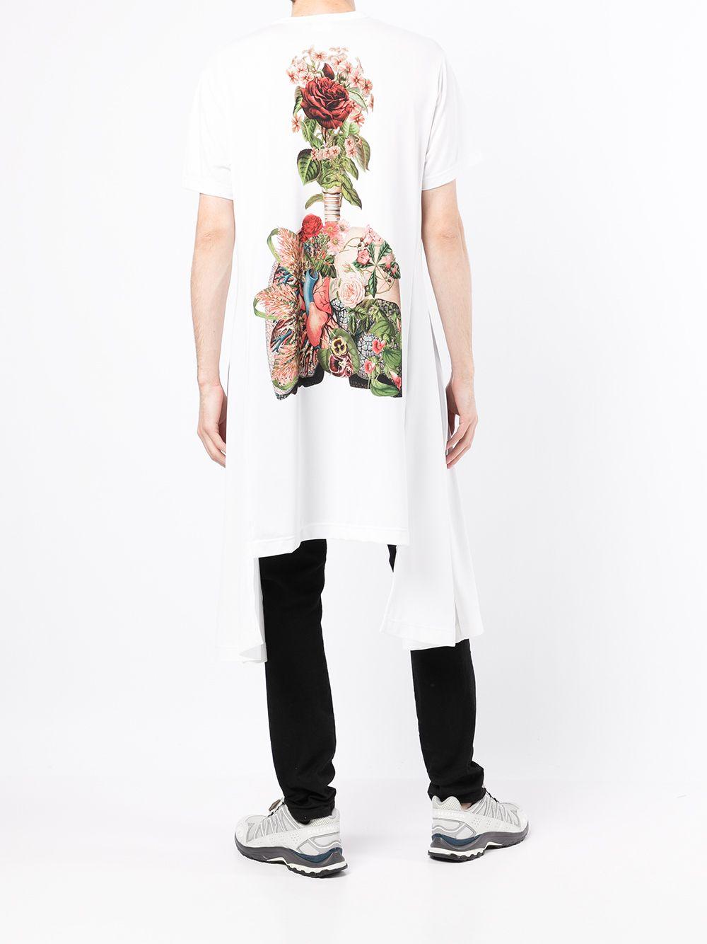 asymmetric oversized T-shirt 