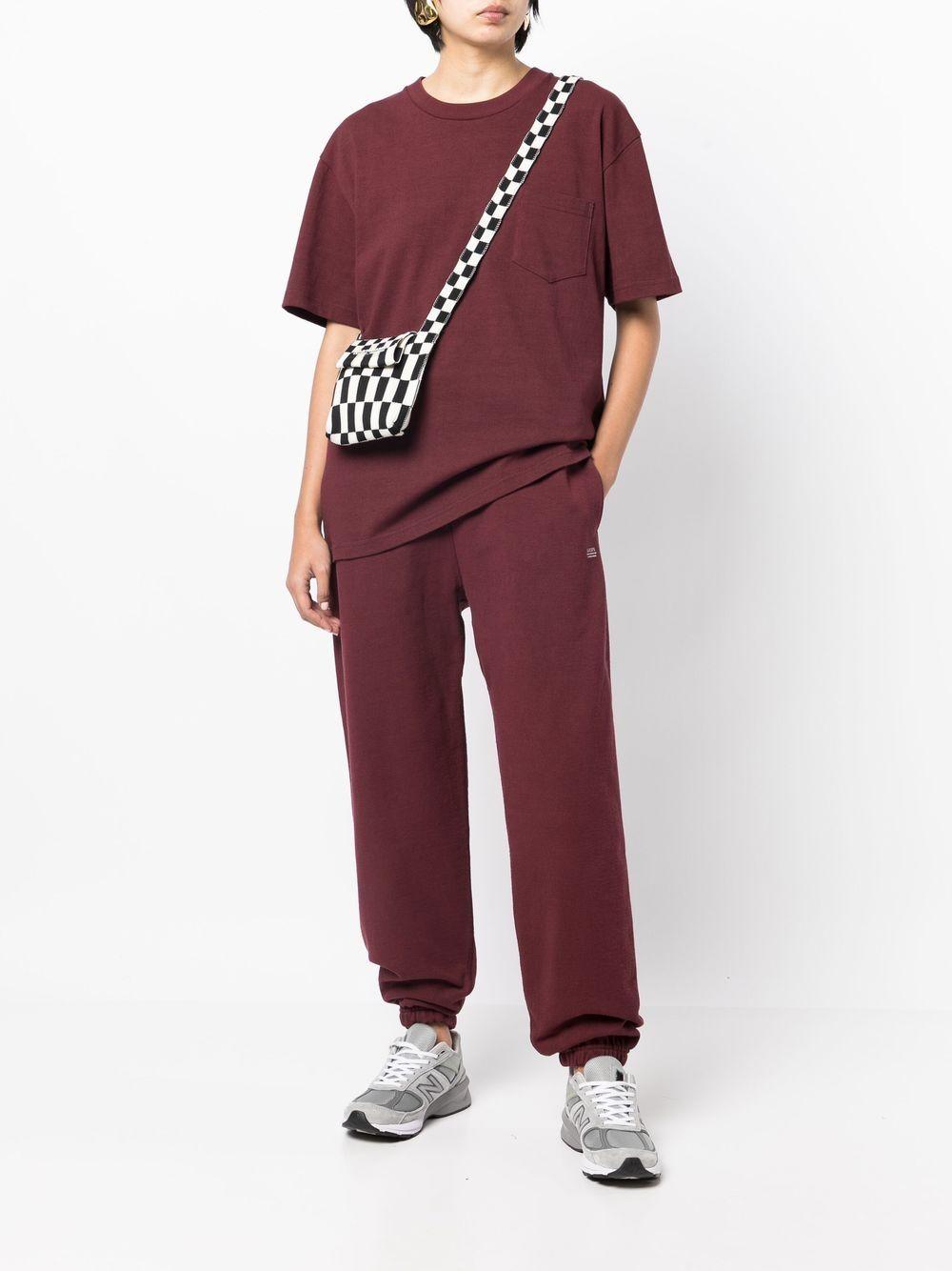 logo-print cotton track pants 