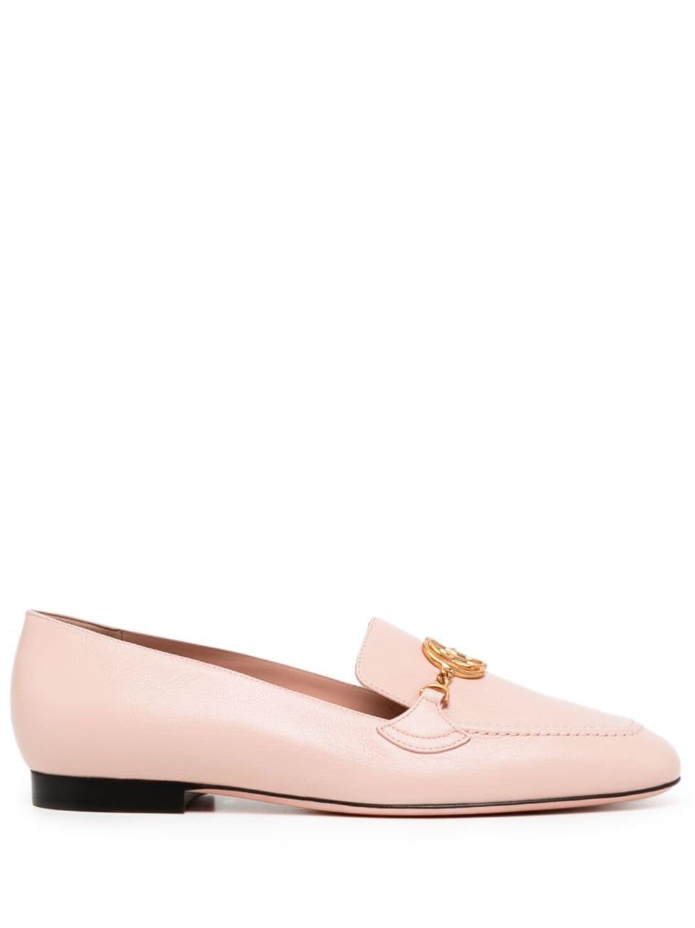 Obrien embellished leather loafers