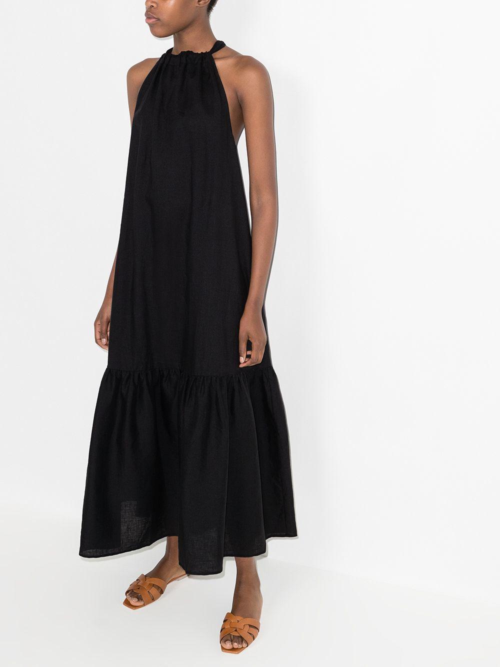 Ibiza halterneck midi dress