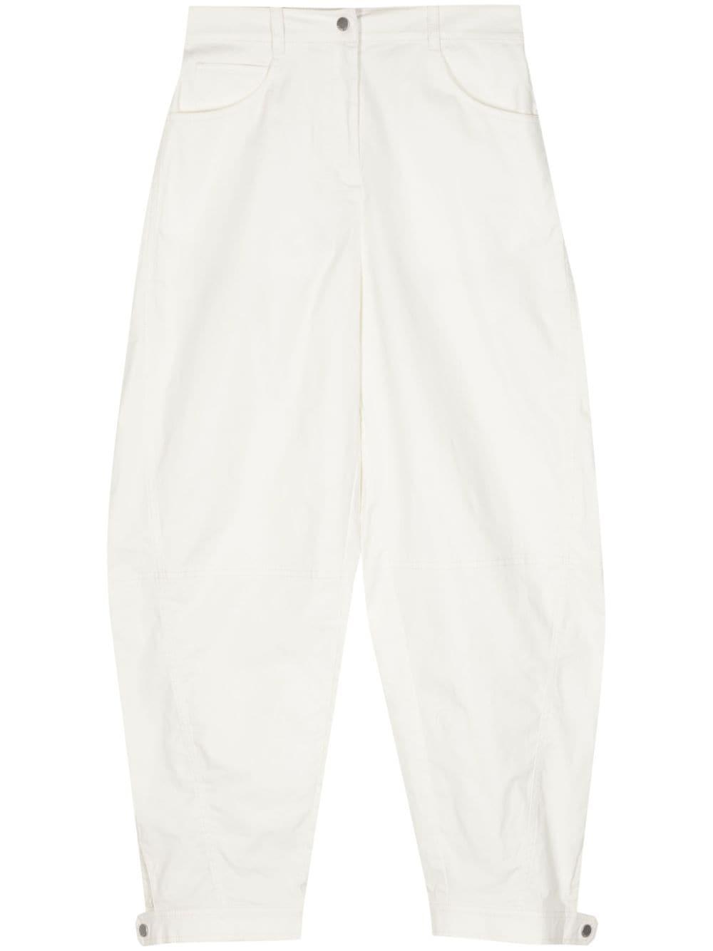 Kaiti cotton tapered trousers