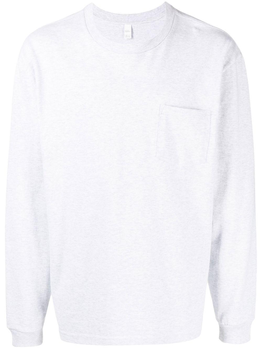 crew neck long-sleeved T-shirt