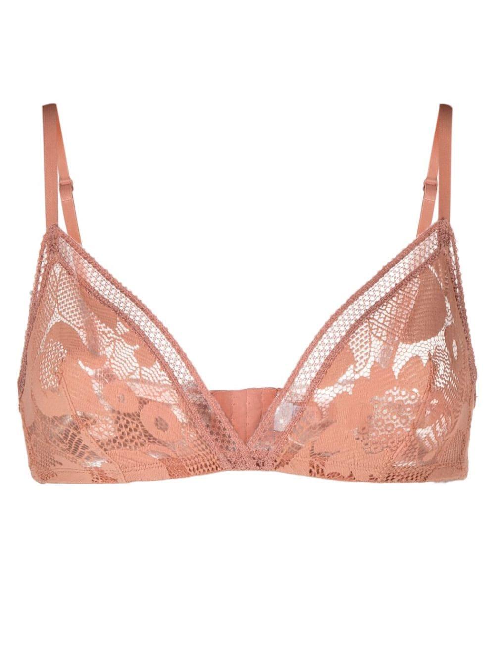 Chemise wireless triangle cup bra