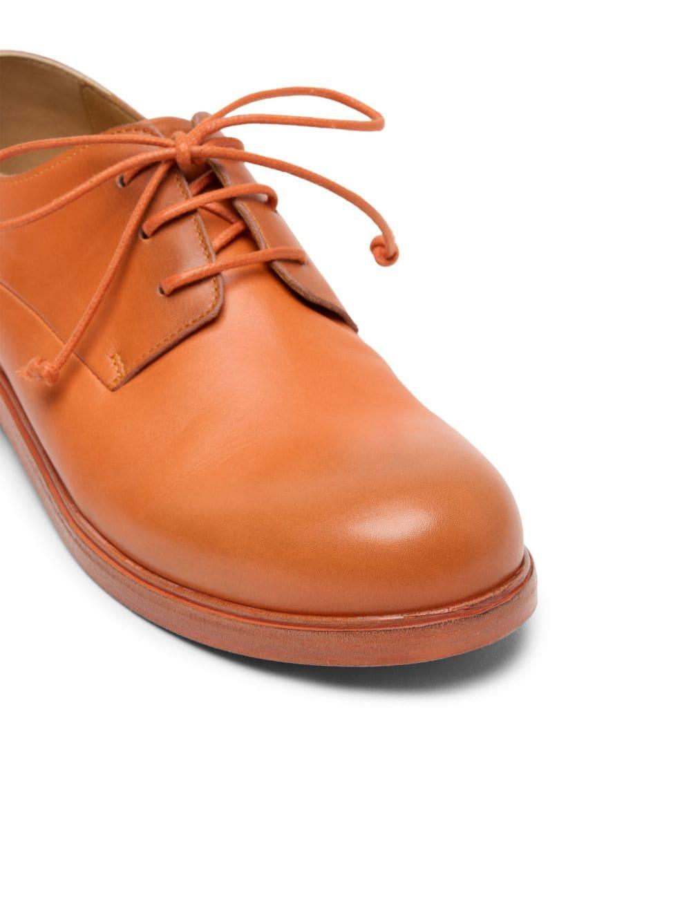 Zucca Media leather Derby shoes