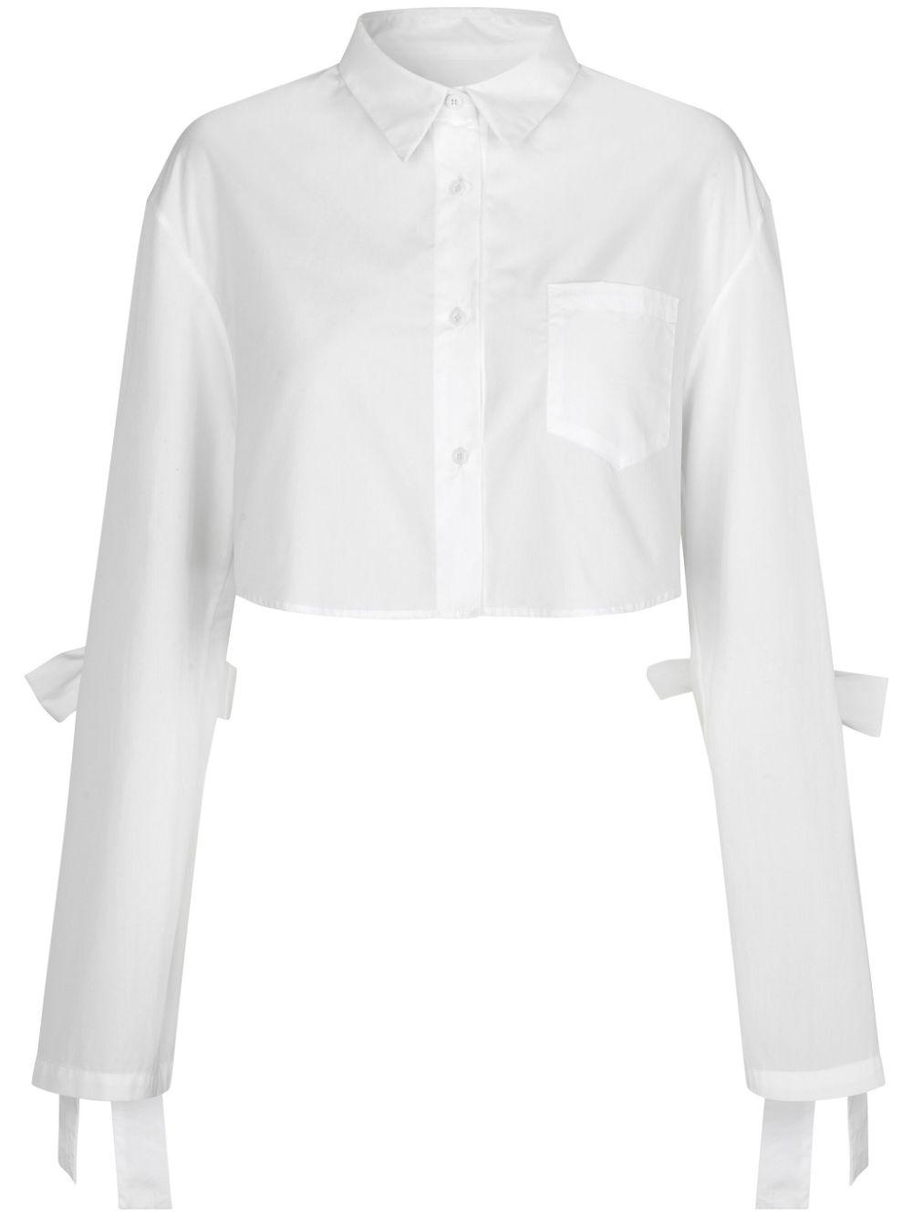 Vinh cropped shirt