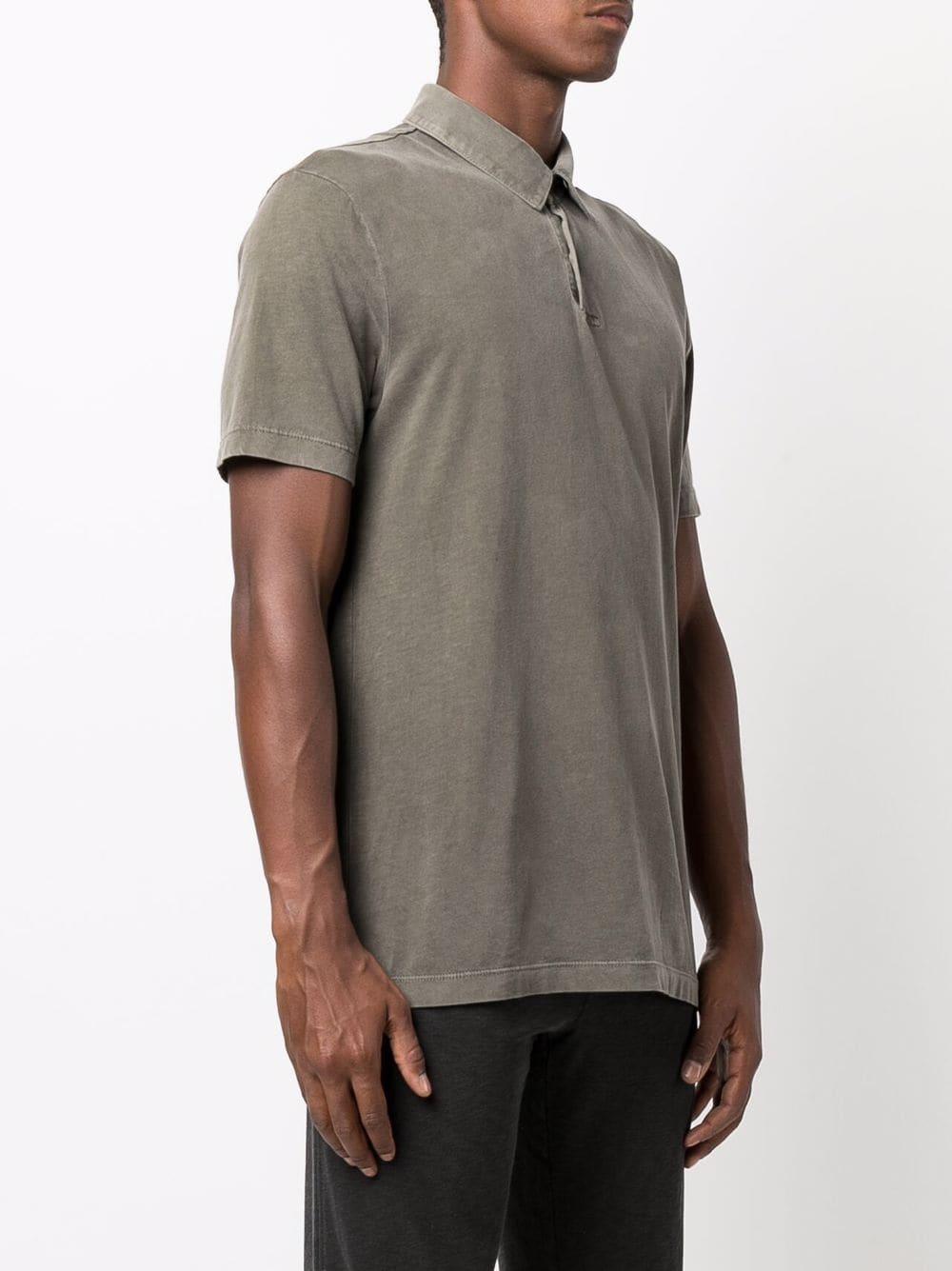 short-sleeved supima cotton polo shirt