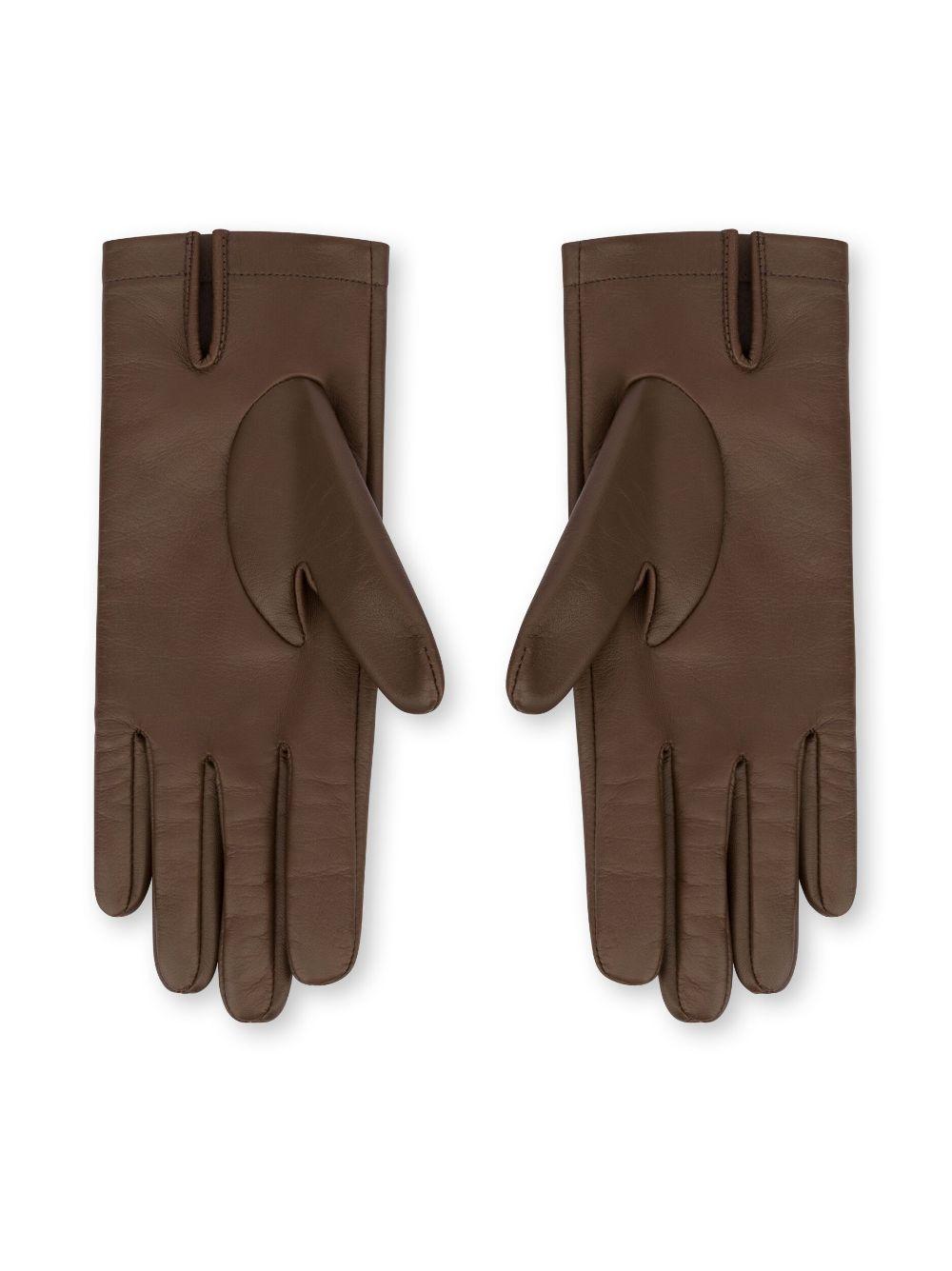 full-finger leather gloves