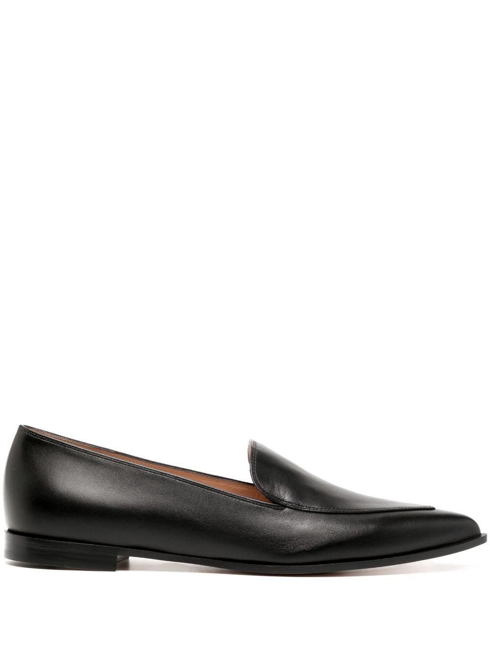 Perry pointed-toe leather loafers