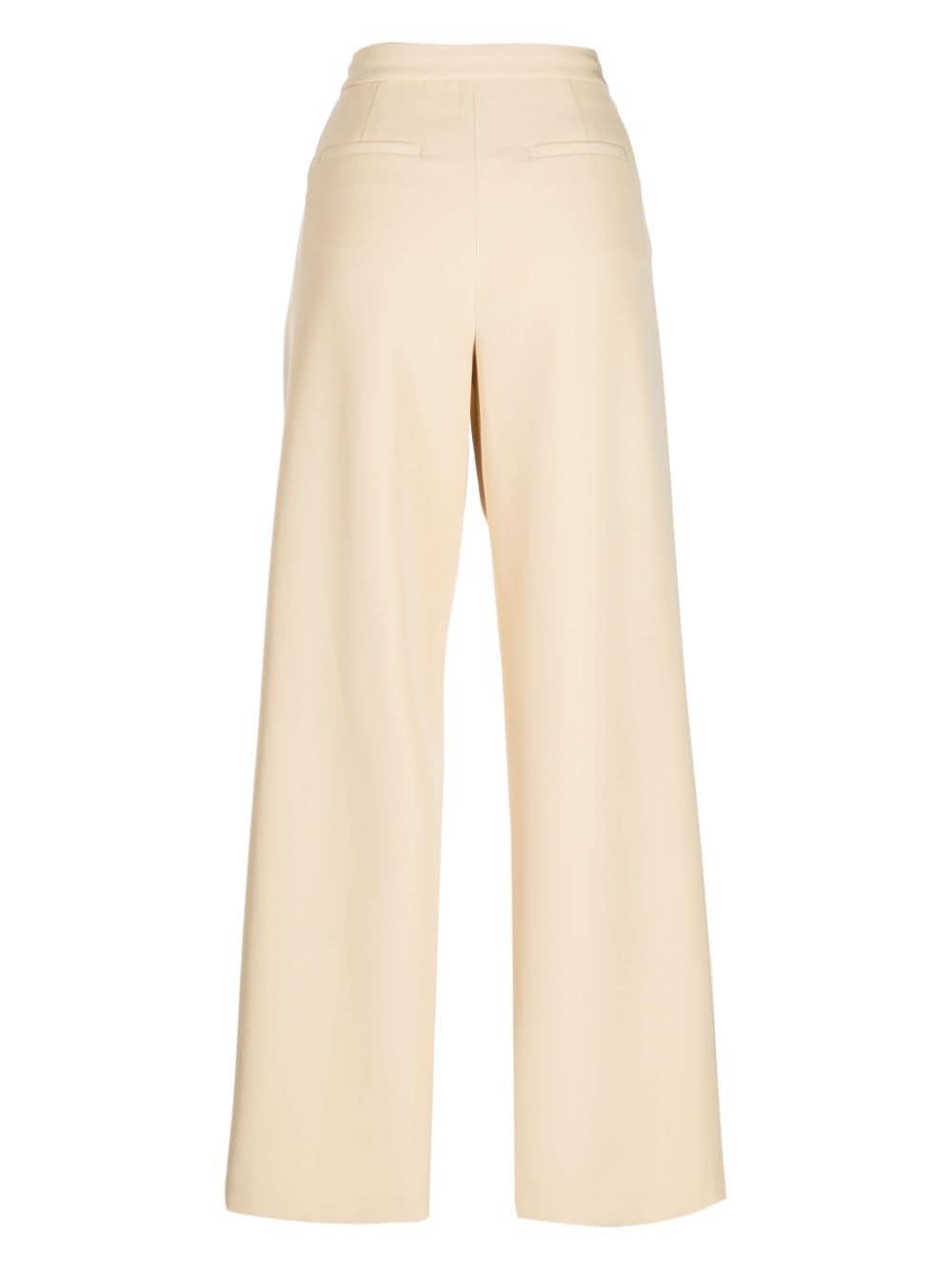 Vianka asymmetric-waist trousers