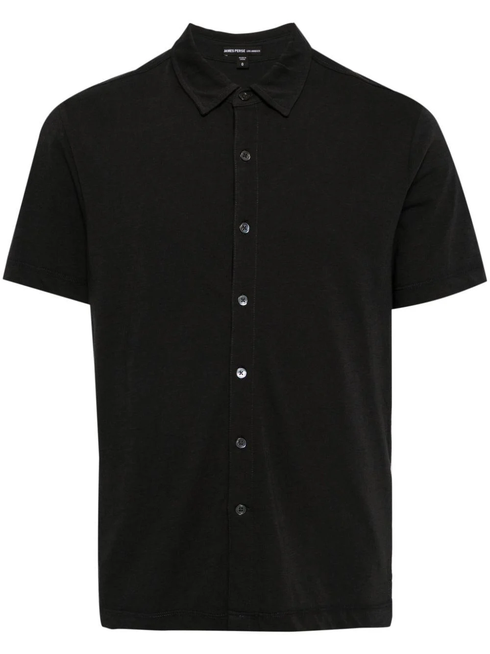 classic-collar cotton shirt