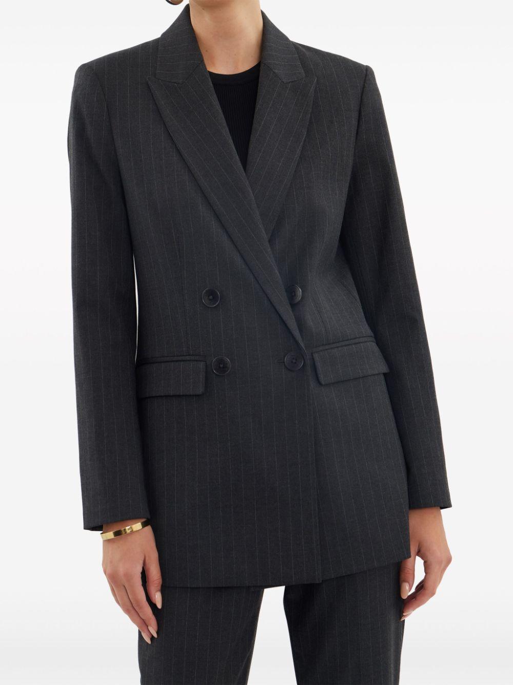 Gilles pinstripe-pattern blazer