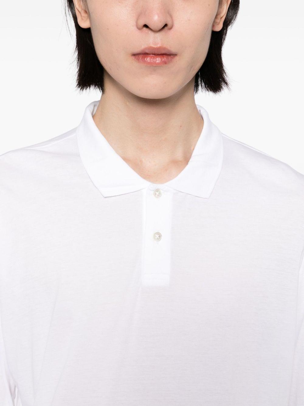 luxe Lotus polo shirt