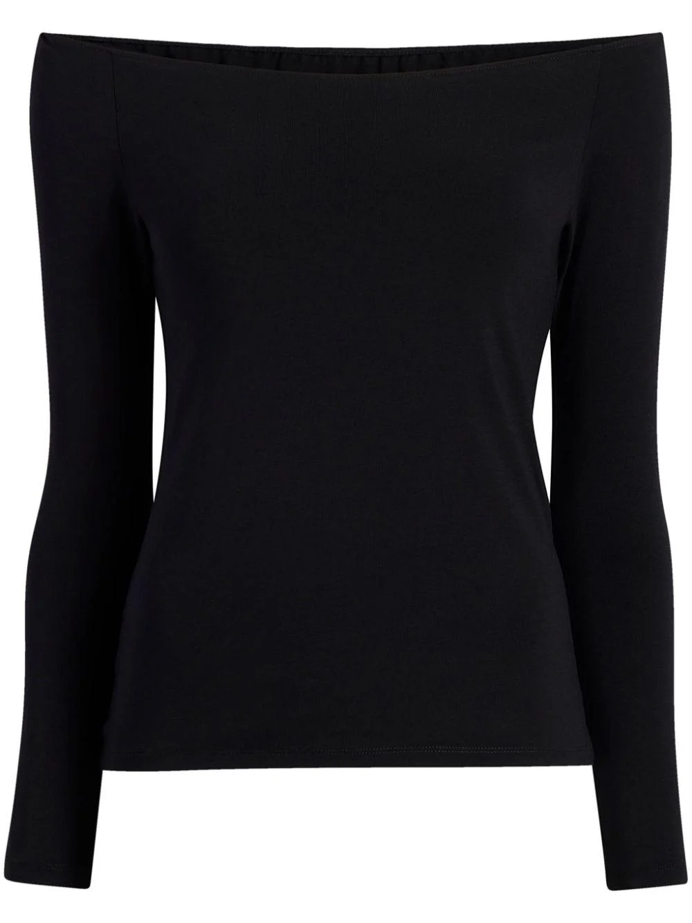 Leotard boat-neck top