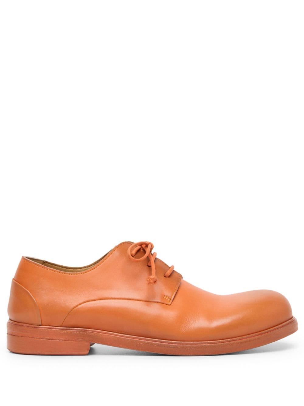 Zucca Media leather Derby shoes