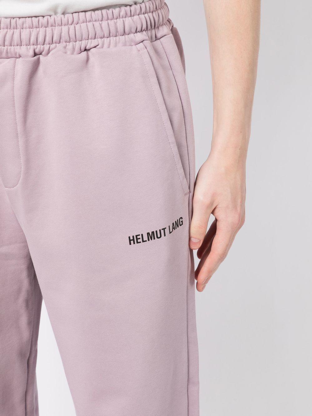 logo-print tapered track pants