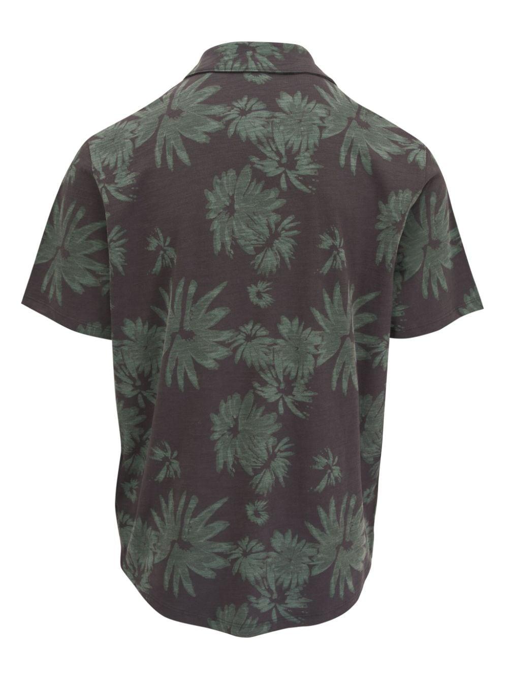 Tossed Blooms shirt