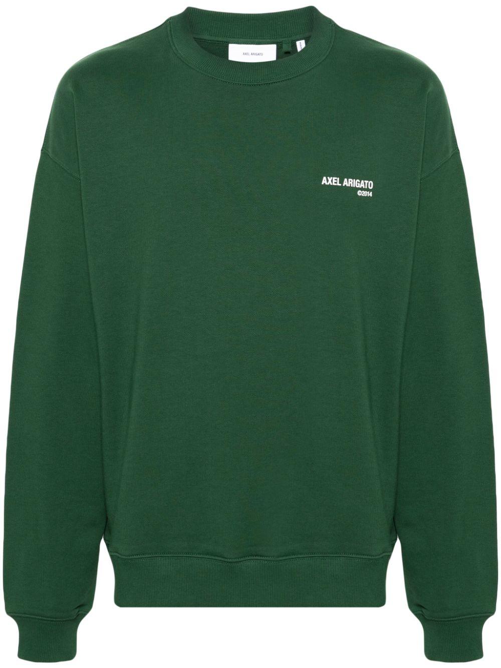 logo-print cotton sweatshirt