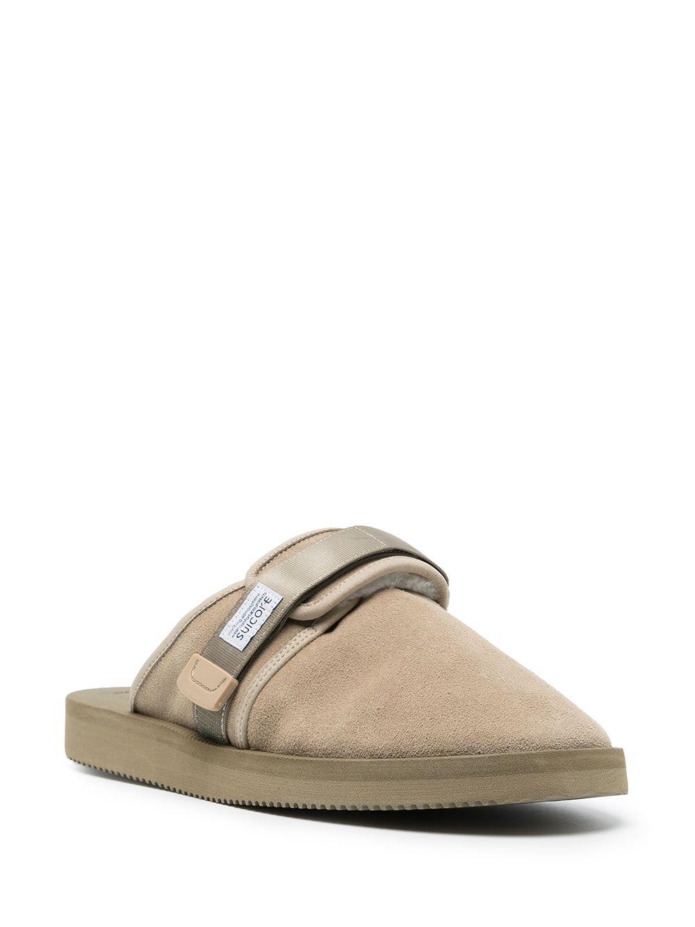 ZAVO-Mab shearling-lined slippers