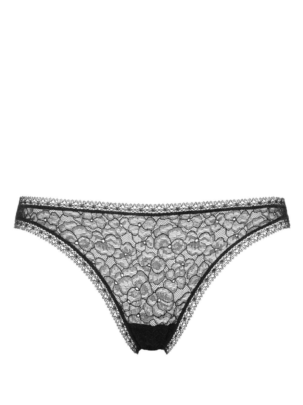 lace-panel briefs