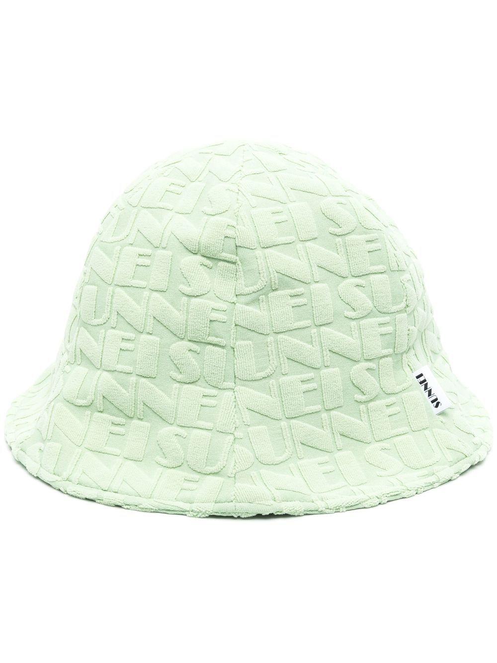 embossed-logo bucket hat