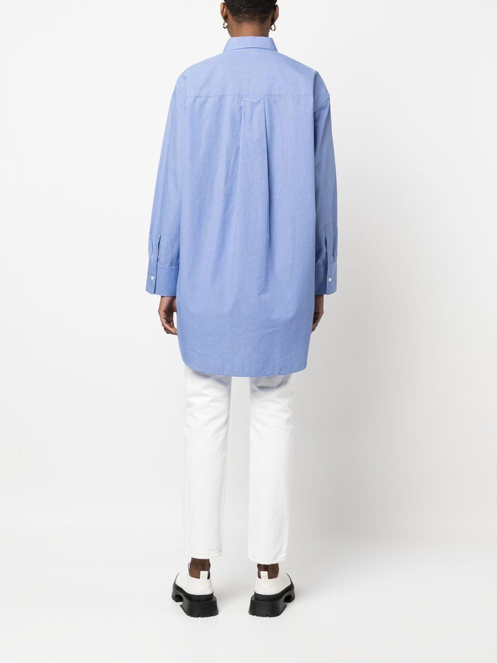 long-sleeved cotton shirt